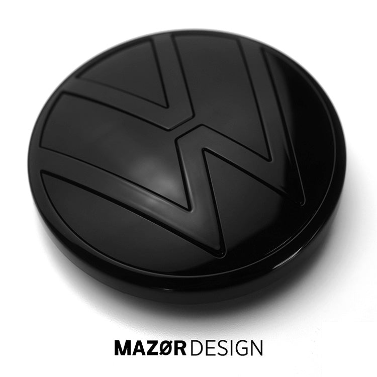 VW ID3 - Emblem Hinten Heckklappe Schwarz Glanz