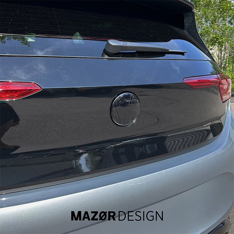 VW ID3 - Emblem Hinten Heckklappe Schwarz Glanz