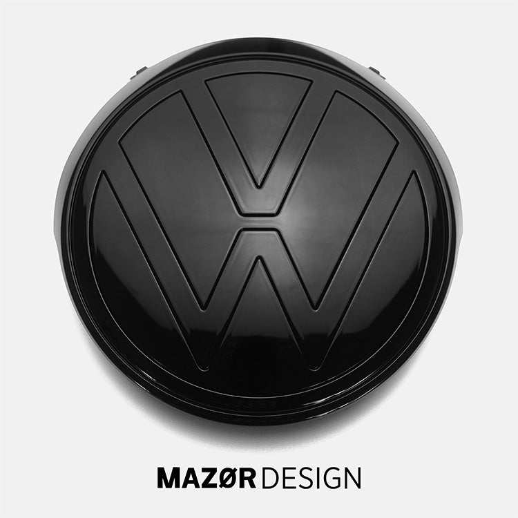 VW ID3 - Emblem Vorne Kühlergrill Schwarz Glanz