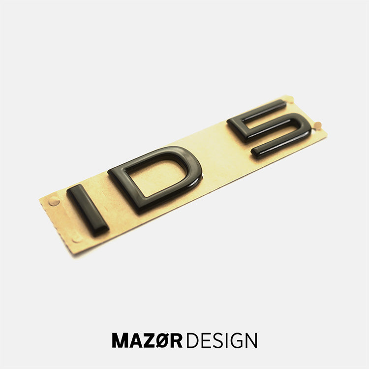 VW ID5 - Schriftzug Hinten Heckklappe Schwarz Glanz