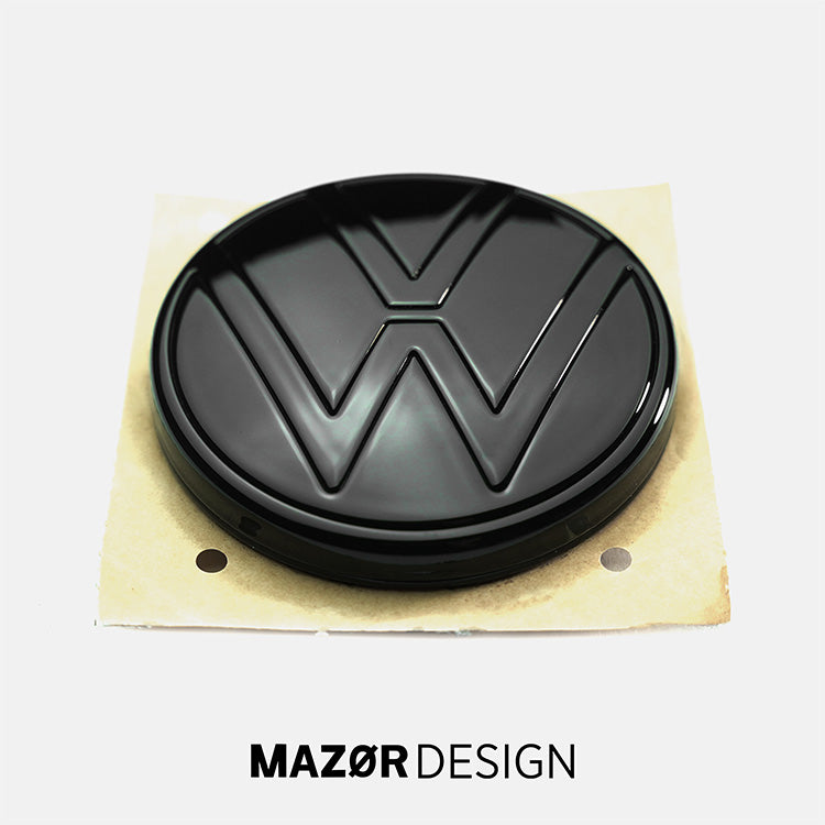 VW ID7 - Emblem Hinten Heckklappe Schwarz Glanz