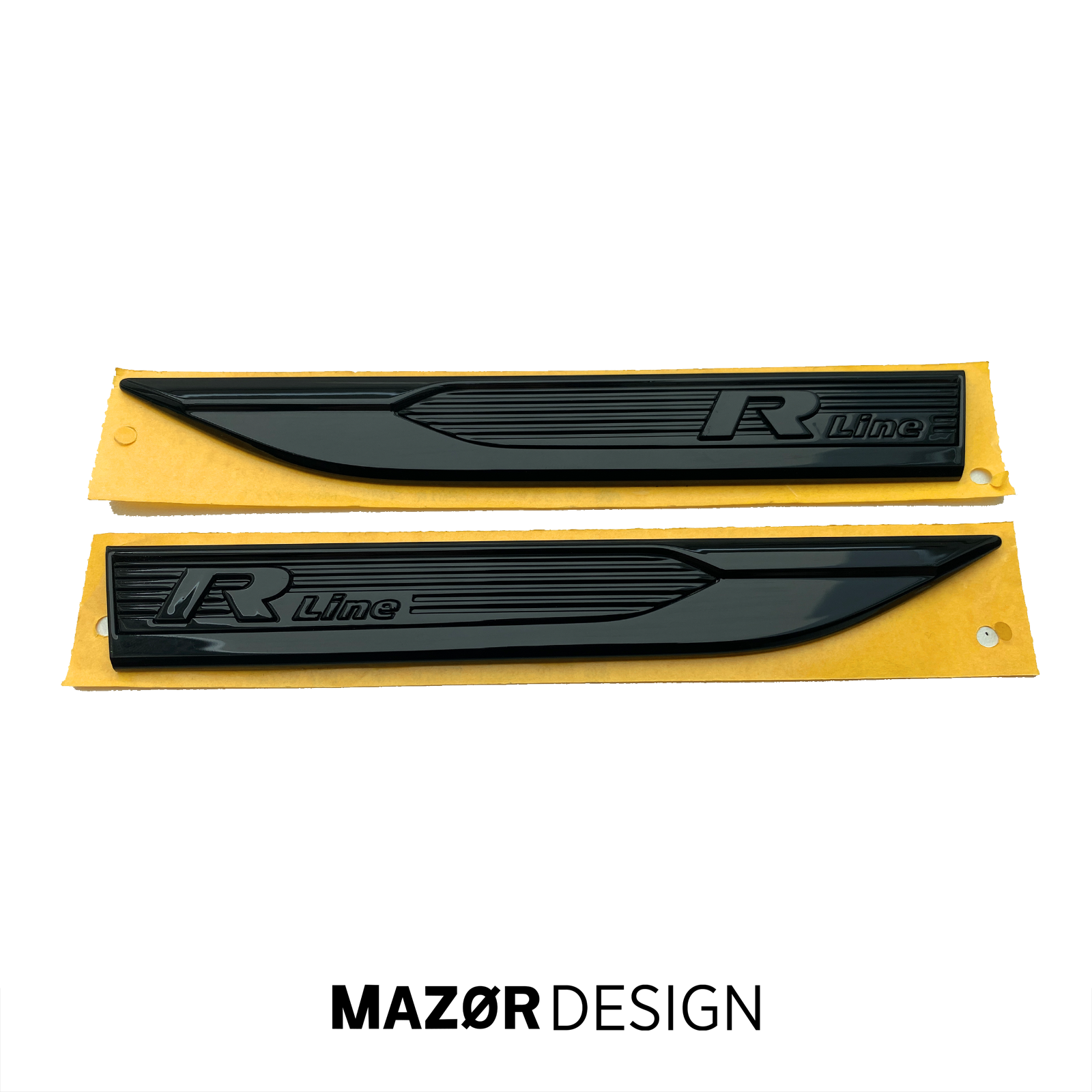 VW Passat B8 - R-Line Emblem Seite Schwarz Glanz bis 06/19