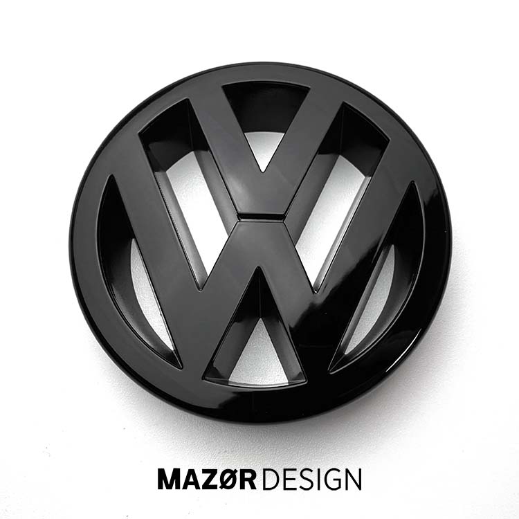VW Polo 4 9N + Bora 1J (02-05) - Emblem Front Black