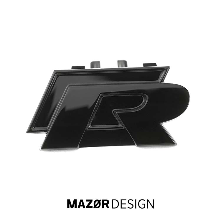 VW Scirocco 3 - R Emblem Front Black Front
