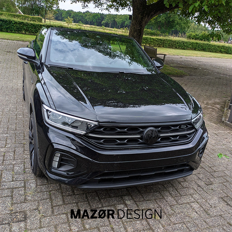 VW T-Roc Facelift - Emblem Vorne Schwarz Glanz ab 07/2020