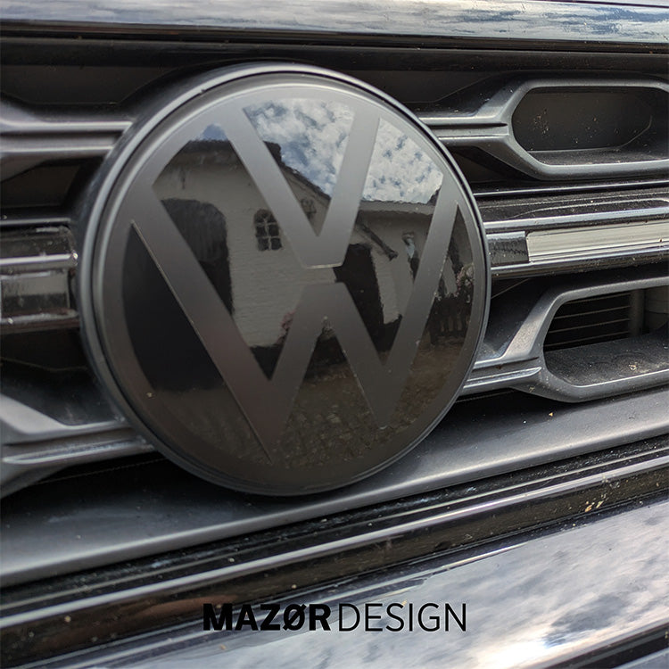 VW T-Roc Facelift - Emblem Vorne Schwarz Glanz ab 07/2020