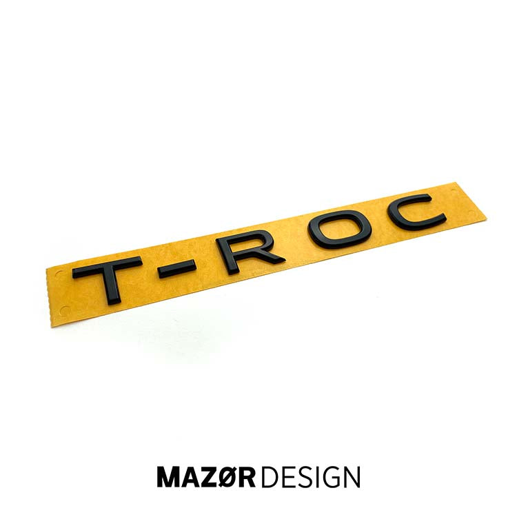 VW T-Roc - Rear lettering