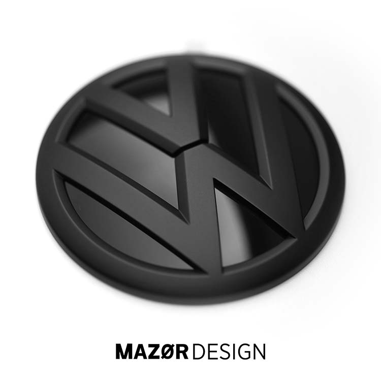 VW Crafter SY - Emblem Hinten Zeichen Schwarz Matt (bis 06/24)
