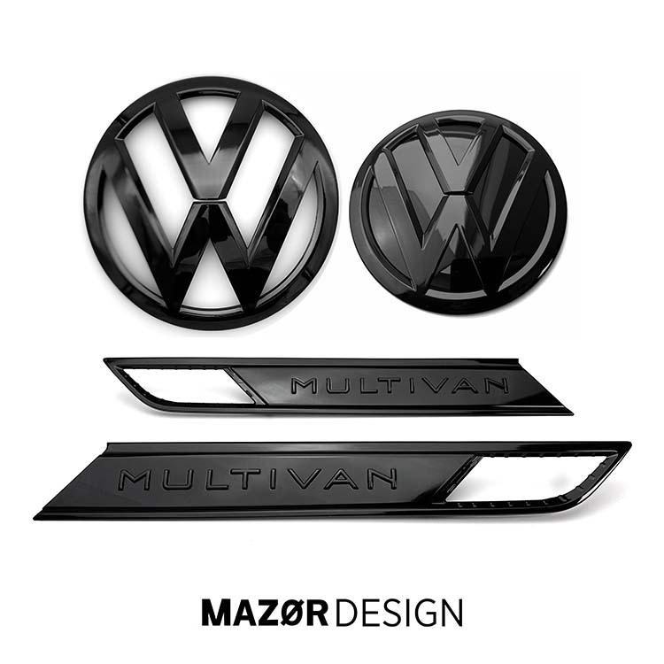 VW T6 T6.1 - Multivan Set Emblem Front & Rear