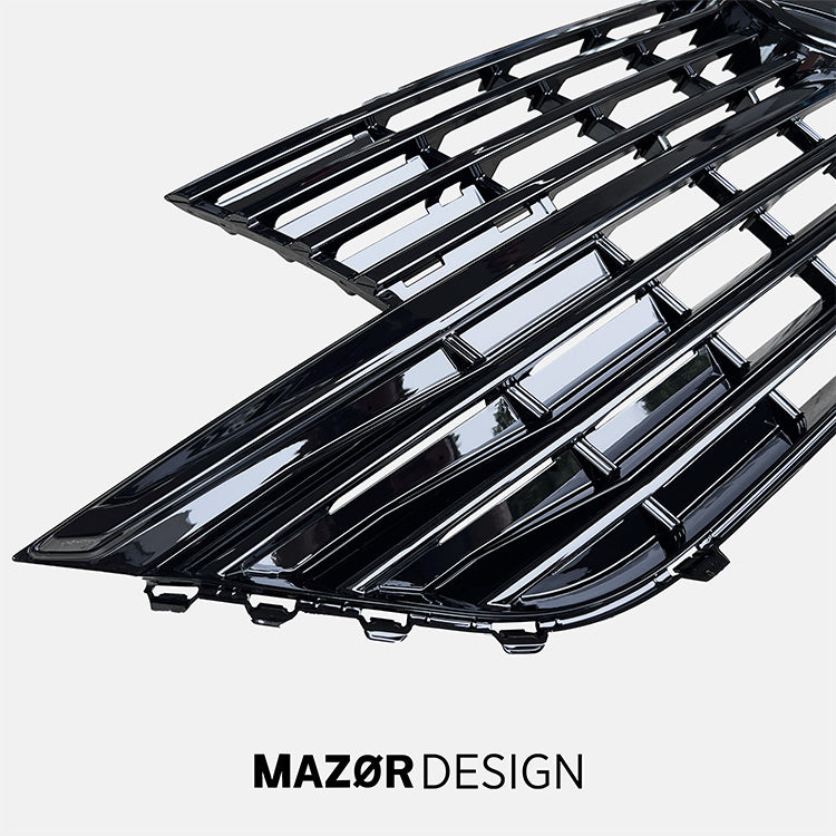 VW T6.1 - Kühlergrill inkl. VW Emblem Vorne Schwarz Glanz