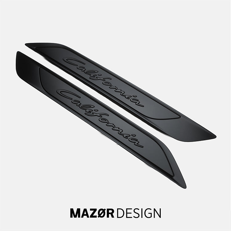 VW T7 - California Schriftzug Schwarz MATT Seitlich Kotflügel Plakette