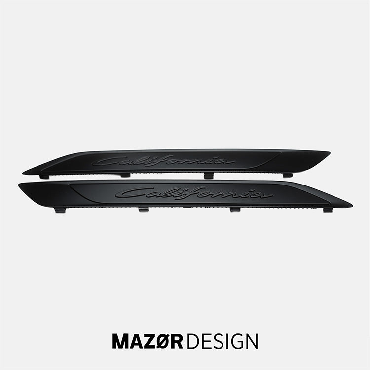 VW T7 - California Schriftzug Schwarz MATT Seitlich Kotflügel Plakette