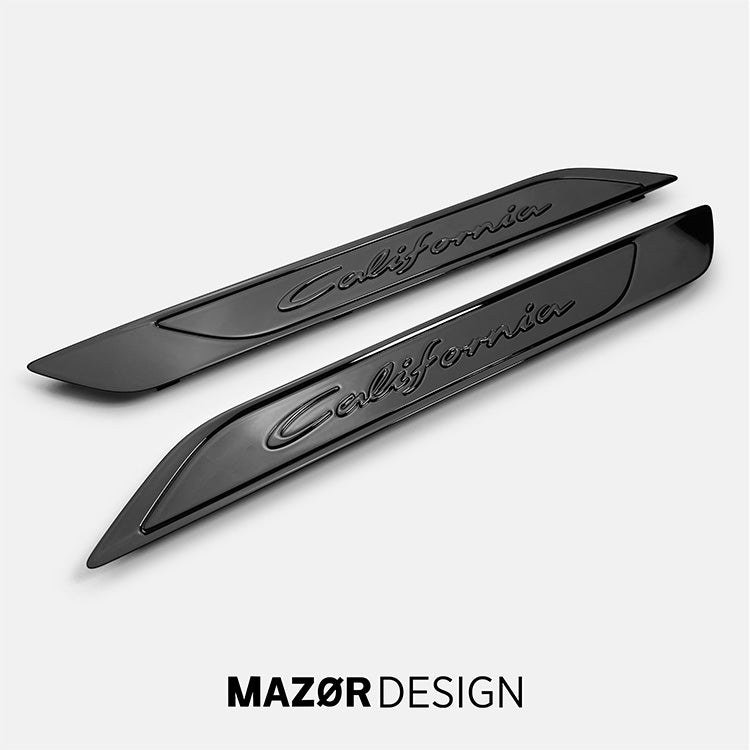 VW T7 California Schriftzug Schwarz Seitlich Kotflügel Plakette