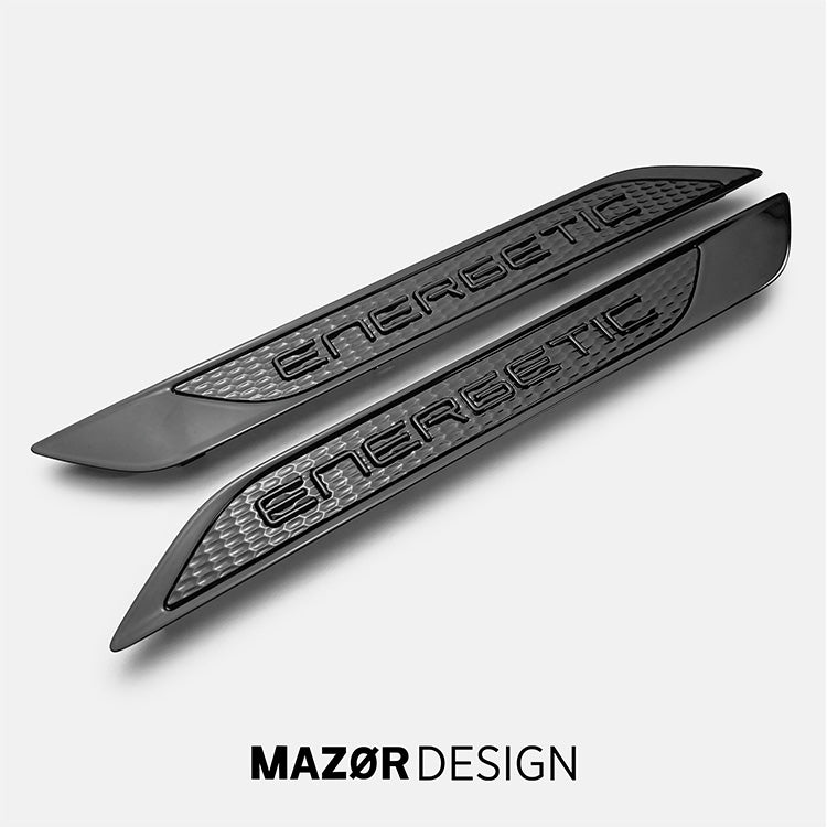 VW T7 Energetic Schriftzug Schwarz Seitlich Kotflügel Plakette