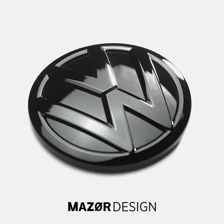 VW Tiguan 2 - Emblem Hinten Schwarz Glanz