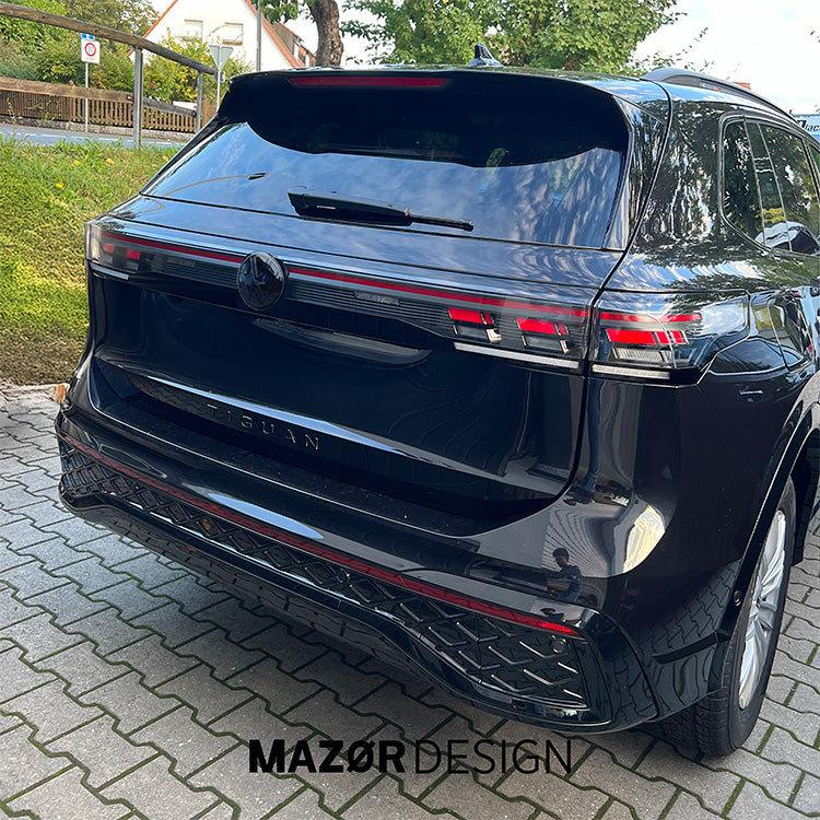 VW Tiguan 3 - Emblem Hinten Schwarz Glanz