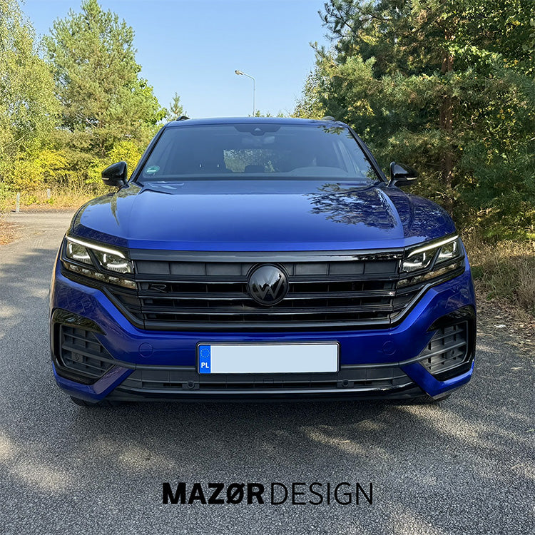 VW Touareg 3 Facelift - Emblem Vorne Schwarz (ab 06/2023)