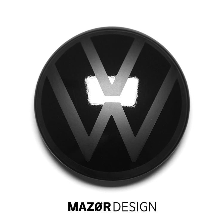 VW Touareg 3 Facelift - Emblem Vorne Schwarz (ab 07/2020)