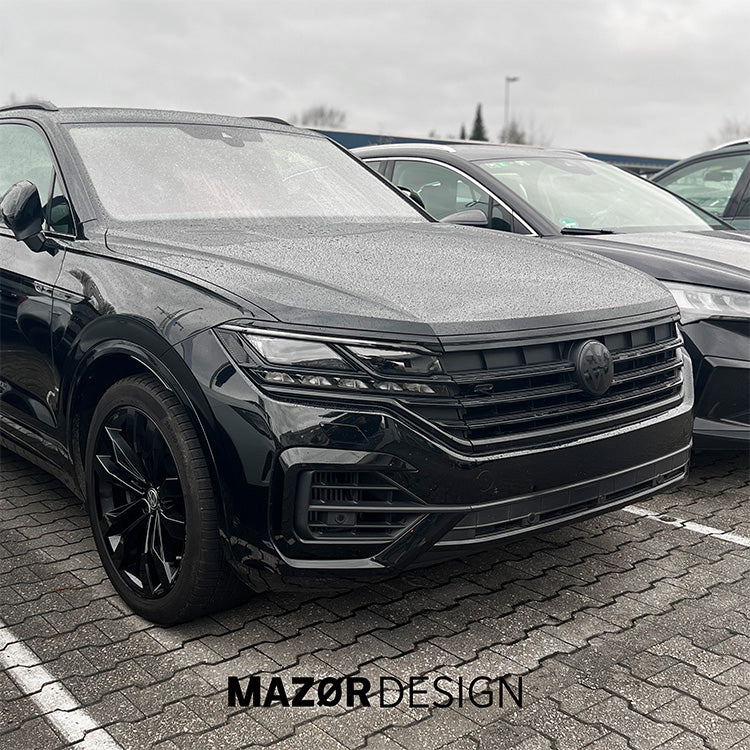 VW Touareg 3 Facelift - Emblem Vorne Schwarz (ab 06/2023)