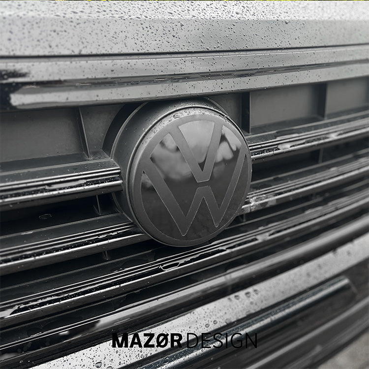 VW Touareg 3 Facelift - Emblem Vorne Schwarz (ab 07/2020)