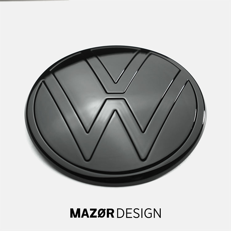 VW Touareg 3 Facelift - Emblem Hinten Schwarz (08/20-05/23)