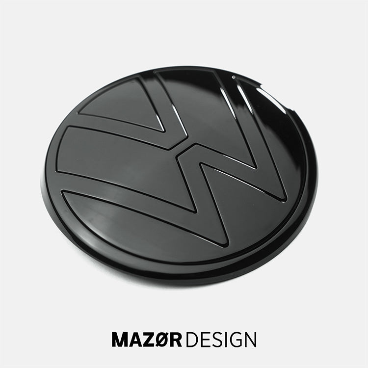 VW Touareg 3 Facelift - Emblem Hinten Schwarz (08/20-05/23)