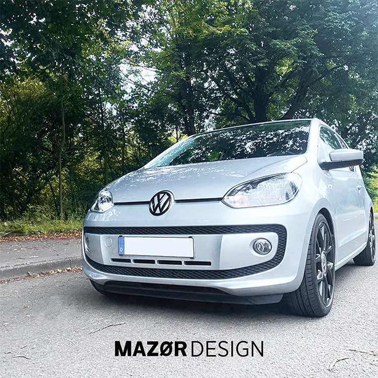 VW Up! - Emblem Vorne Schwarz Glanz bis 06/16