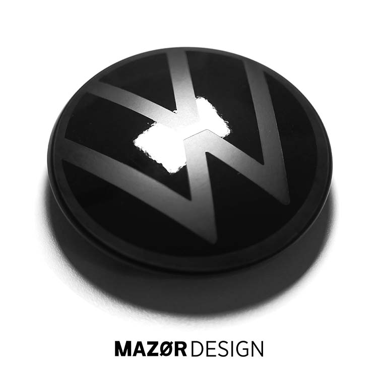 VW Up! - Emblem Schwarz Glanz Vorne ab 2020