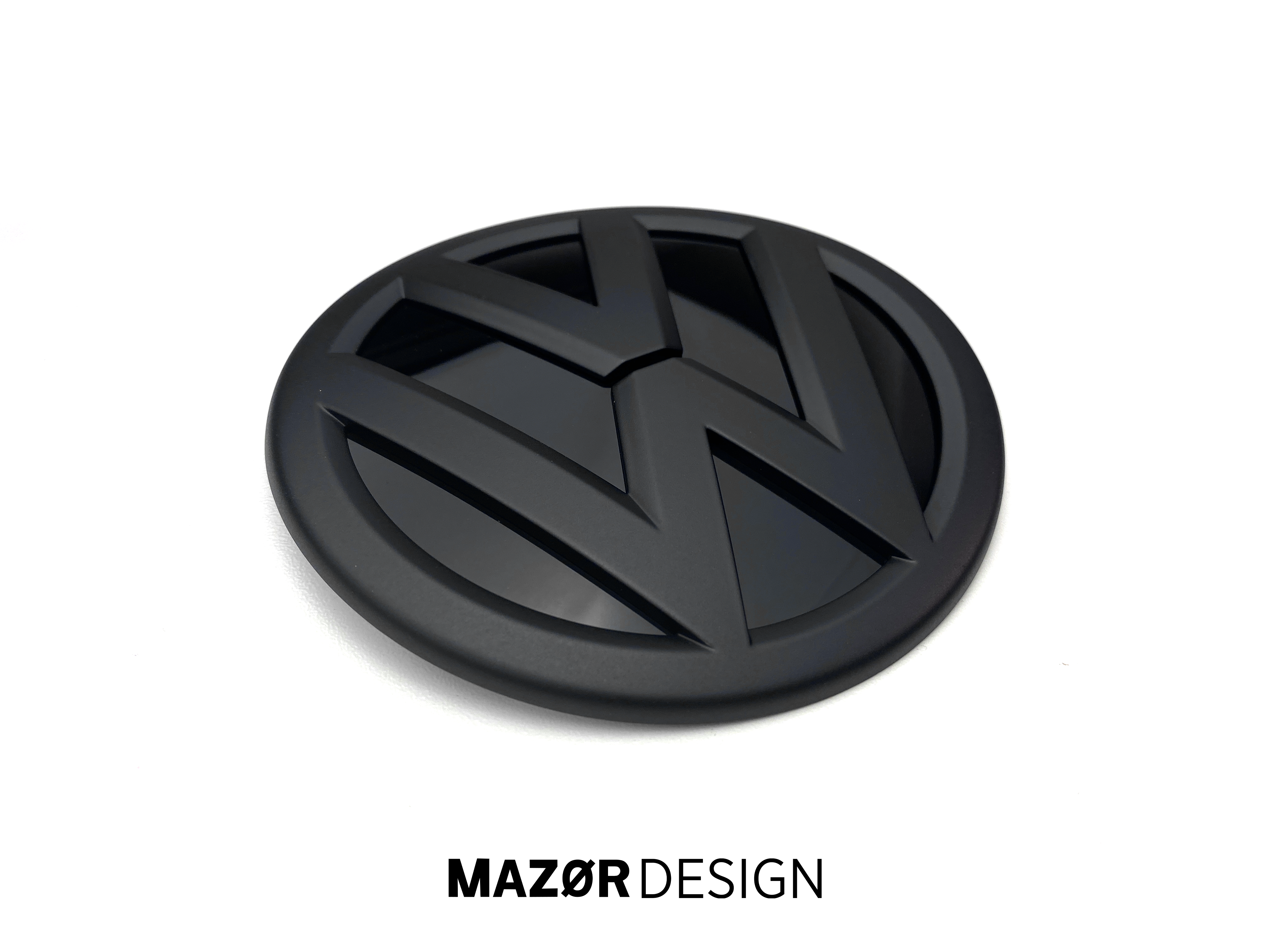 VW Tiguan 2 - Emblem Hinten Schwarz Matt