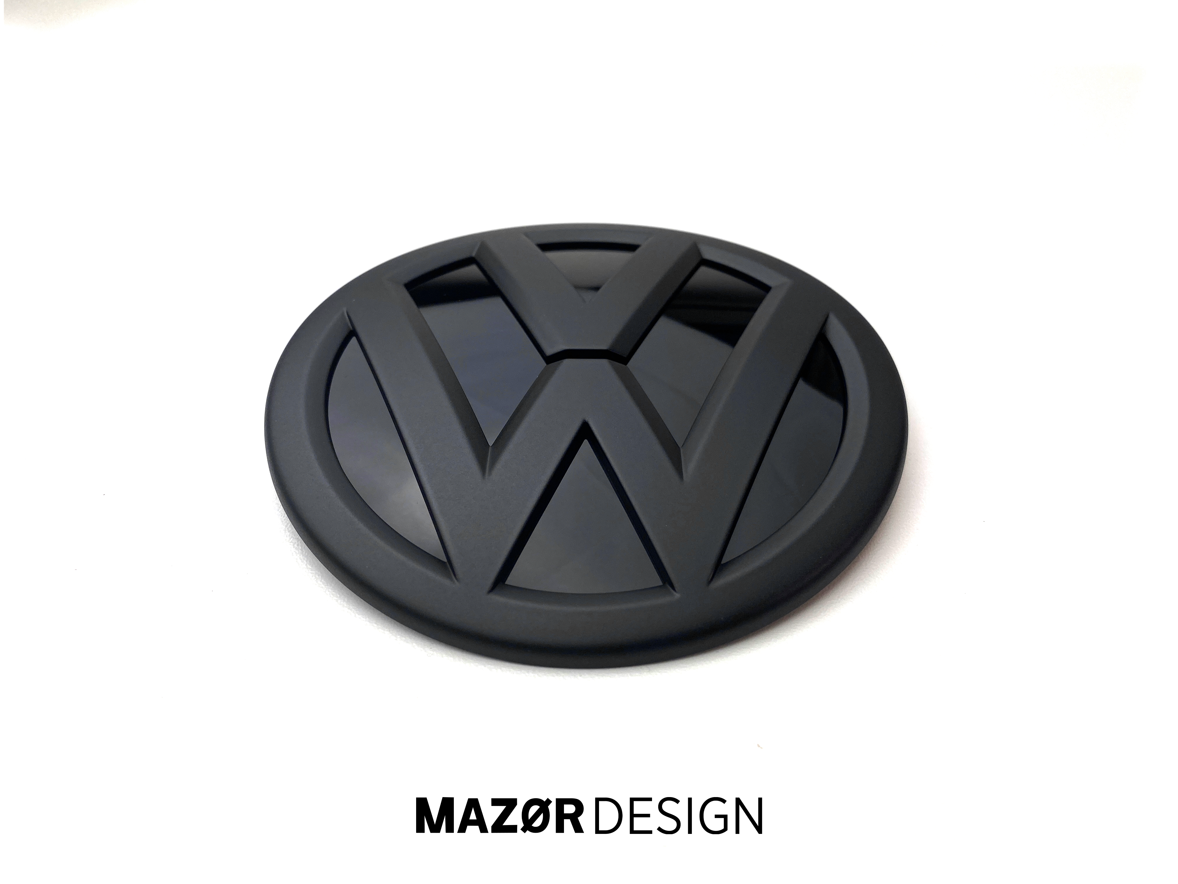 VW Tiguan 2 - Emblem Hinten Schwarz Matt