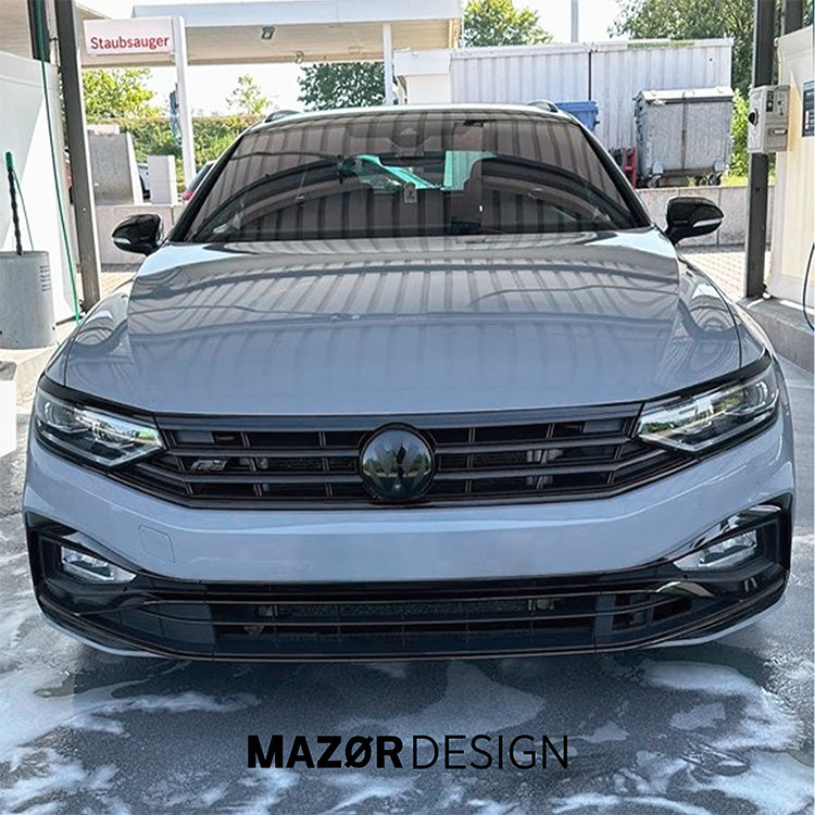 VW Passat B8 2014 bis 2023 - Veredelte schwarze Embleme & Zeichen