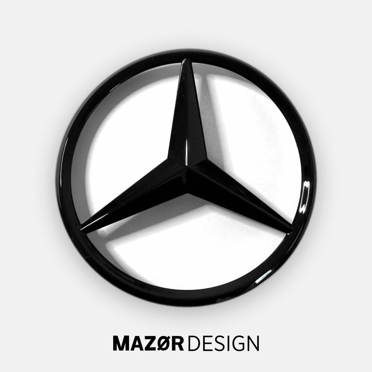 Mercedes-Benz C-Klasse W206 - Emblem Hinten Schwarz Glanz A2068171700