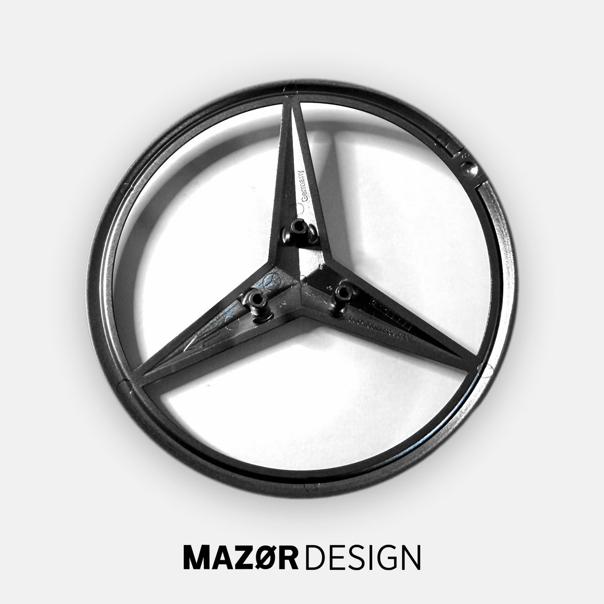 Mercedes-Benz C-Klasse W206 - Emblem Hinten Schwarz Glanz A2068171700
