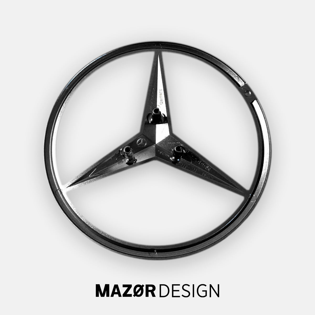 Mercedes-Benz C-Klasse W206 Limousine - Emblem Hinten Schwarz Glanz A2068171600