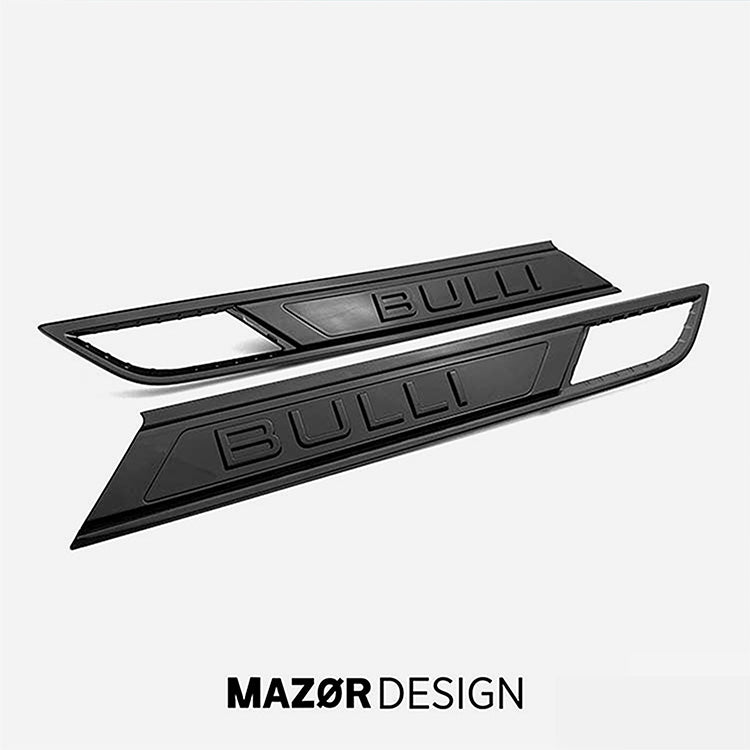 VW T6.1 - Bulli Emblem Seite Schwarz Glanz