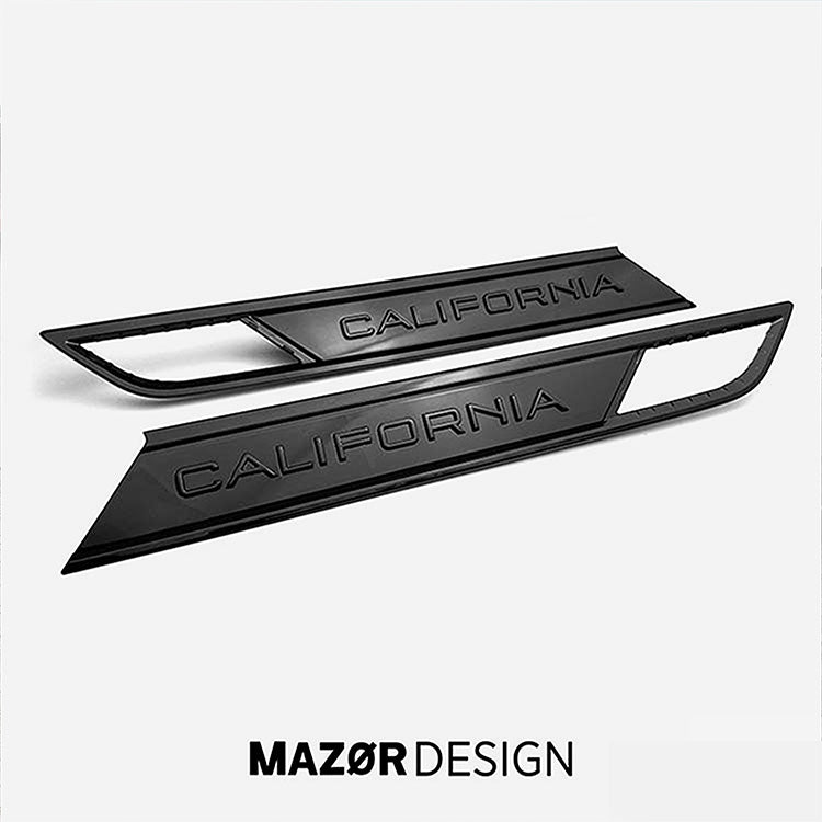 VW T6.1 - California Emblem Seite Schwarz Glanz