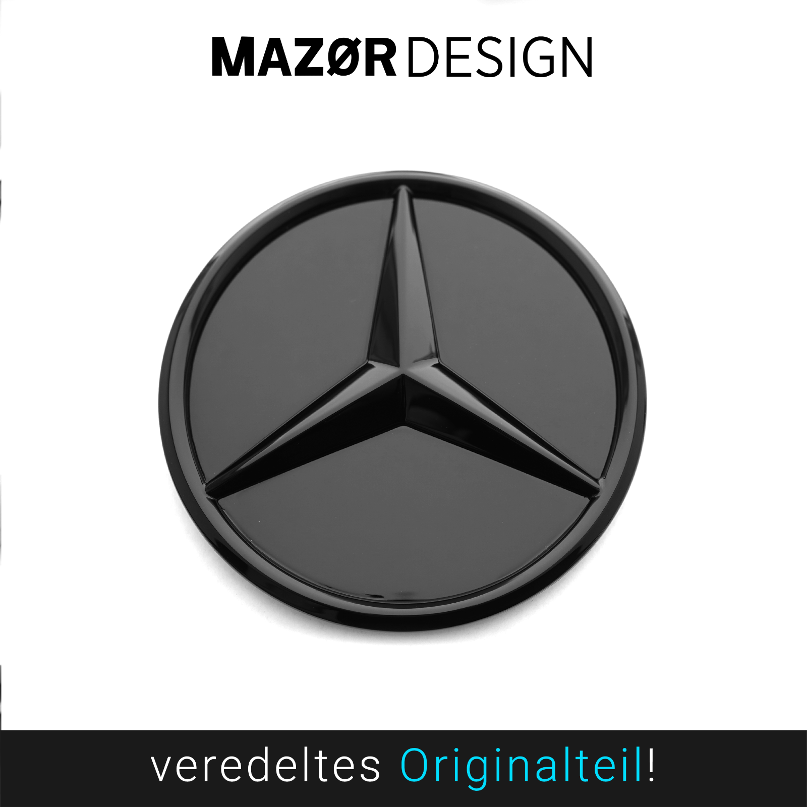 Mercedes-Benz - Front Emblem Zeichen Schwarz A0008880400