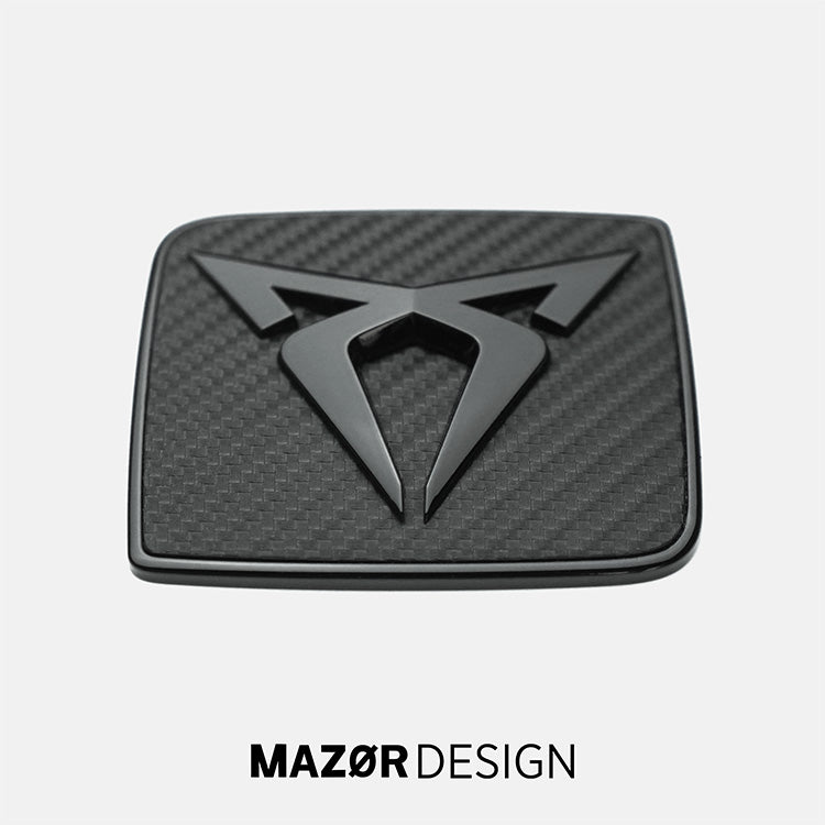 CUPRA Ateca - Emblem Hinten Schwarz Glänzend Carbon