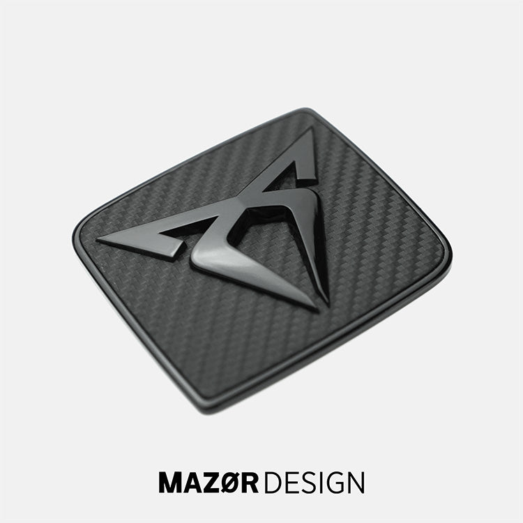 CUPRA Ateca - Emblem Hinten Schwarz Glänzend Carbon