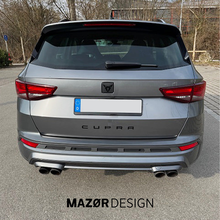 CUPRA Ateca - Emblem Hinten Schwarz Glänzend Carbon