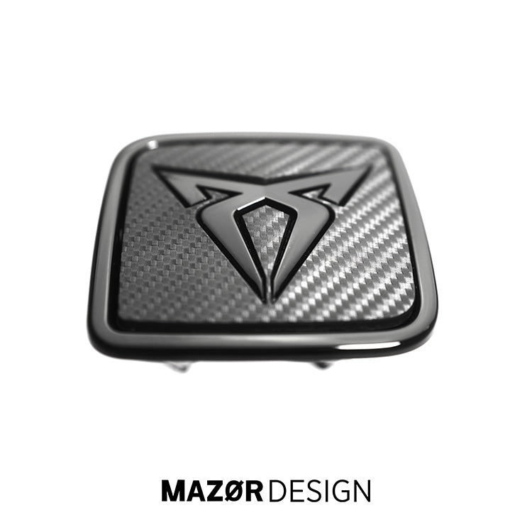CUPRA Leon KL bis 2024 Emblem Hinten Schwarz Glänzend Carbon