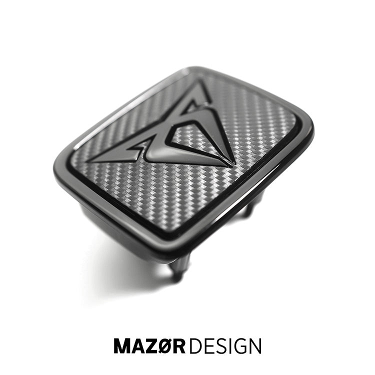 CUPRA Leon KL bis 2024 Emblem Hinten Schwarz Glänzend Carbon