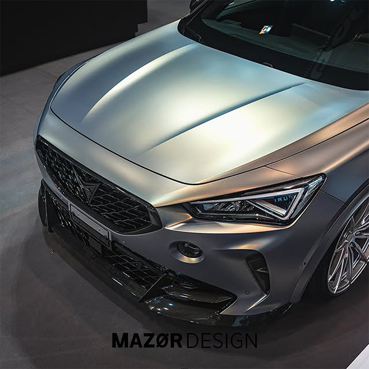 CUPRA Formentor KM Vor-Facelift bis 2024 Emblem Vorne Schwarz Glänzend