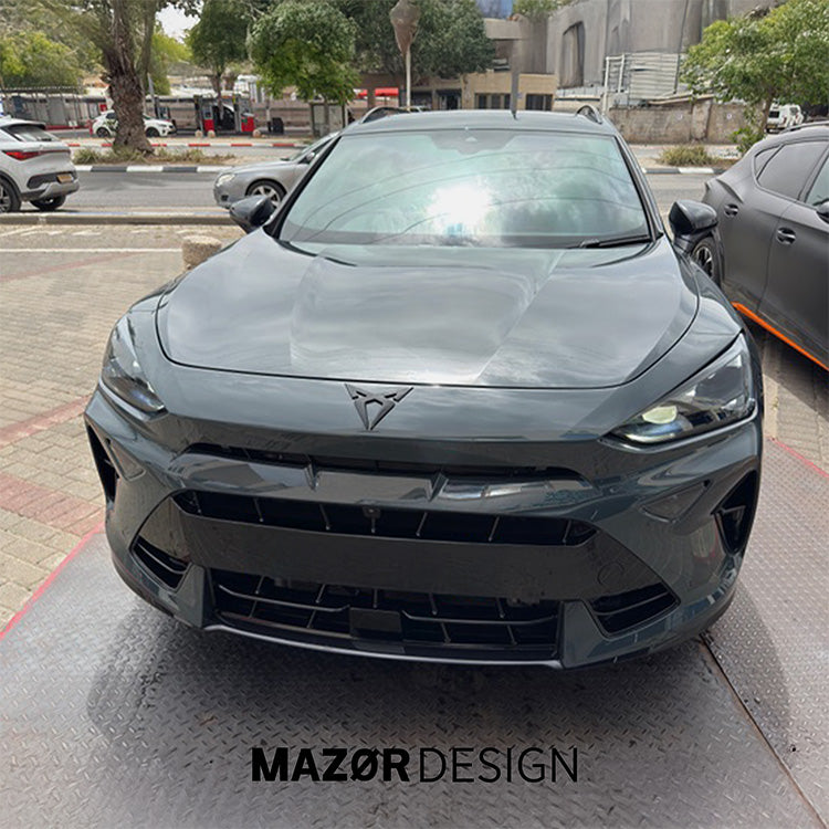 CUPRA Formentor KM Facelift ab 2025 Emblem Vorne Schwarz Glänzend