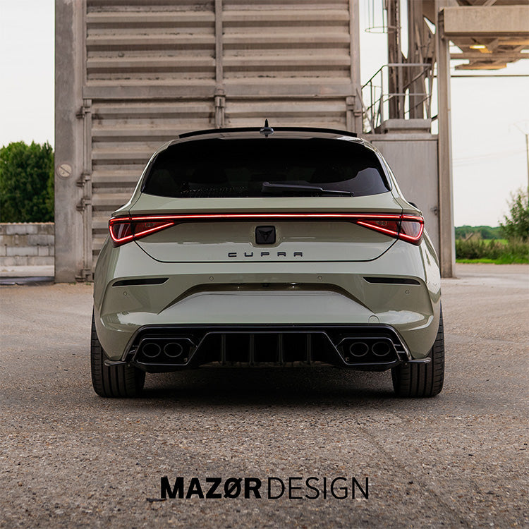CUPRA Leon KL bis 2024 Emblem Hinten Schwarz Glänzend Carbon