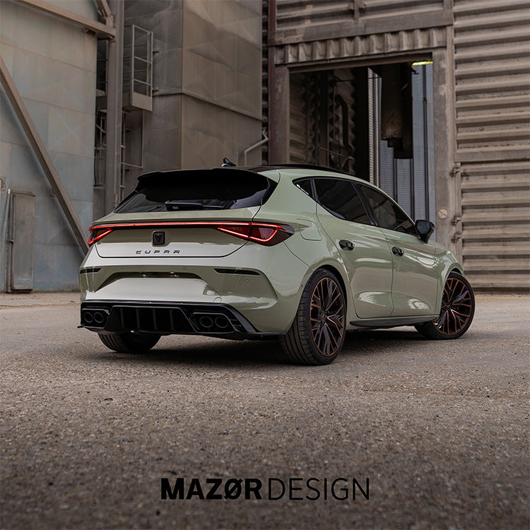 CUPRA Leon KL bis 2024 Emblem Hinten Schwarz Glänzend Carbon