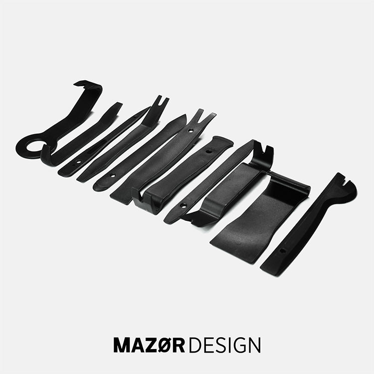 Emblem & Zierleisten Demontage-Set - 11-teiliges Kunststoff Hebelwerkzeug