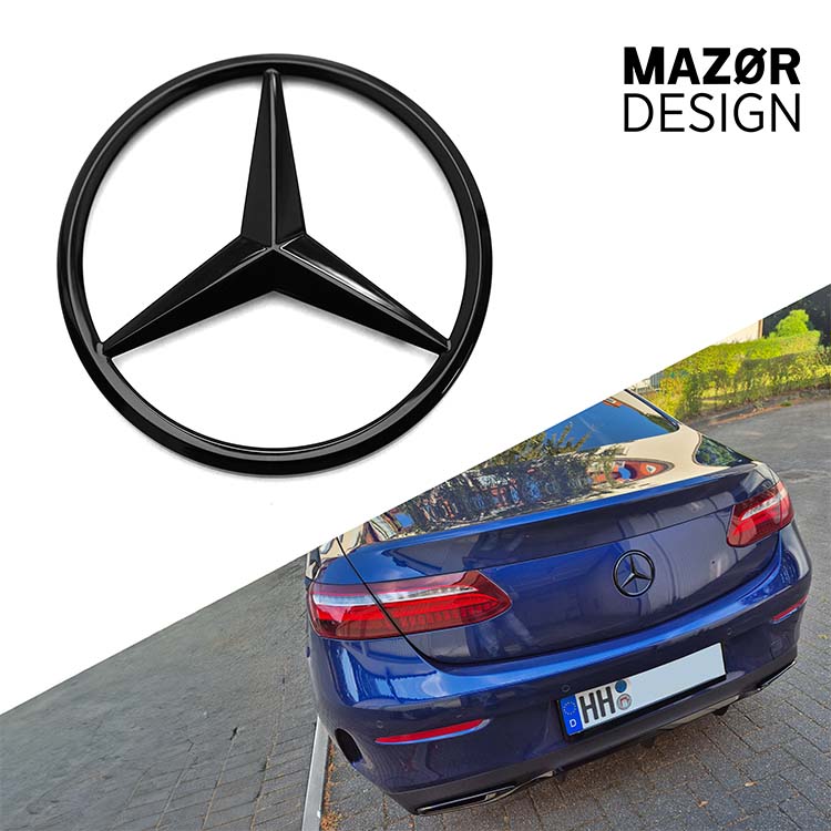 Mercedes-Benz - Emblem Hinten Schwarz Glanz A0998108500