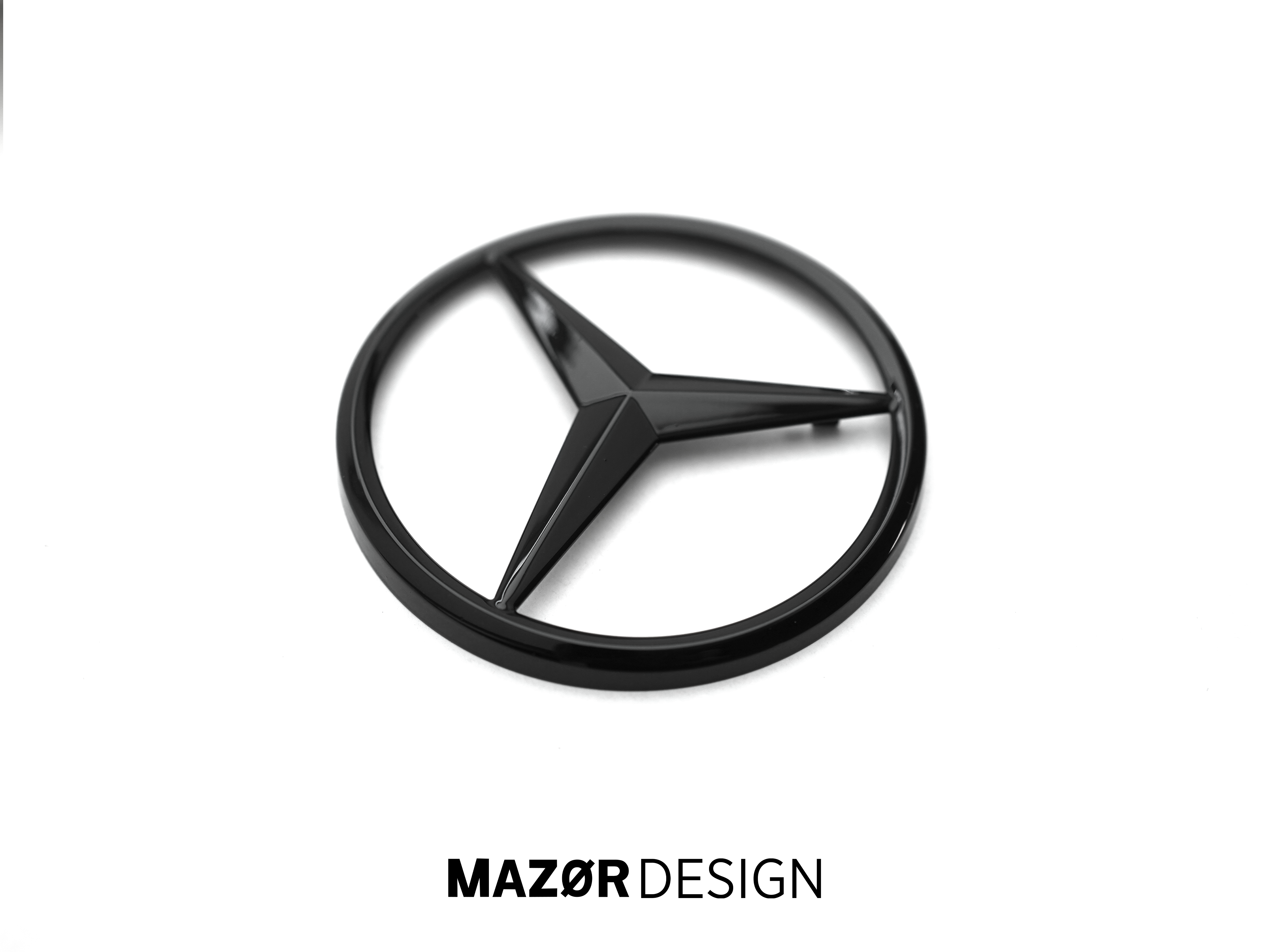 Mercedes-Benz - Emblem Hinten Schwarz Glanz A0998108500