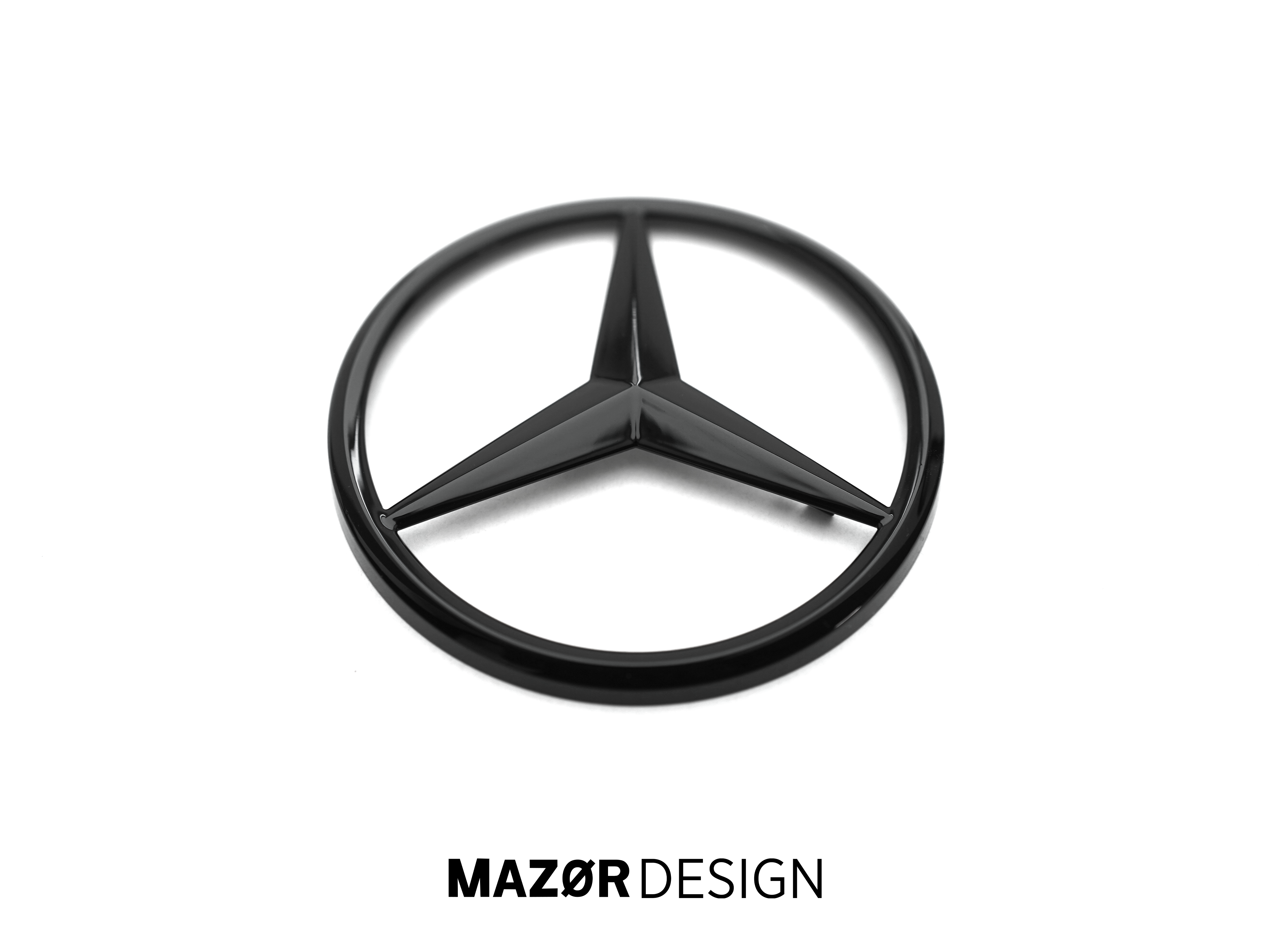 Mercedes-Benz - Emblem Hinten Schwarz Glanz A0998108500